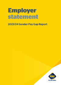Gender pay gap report cover