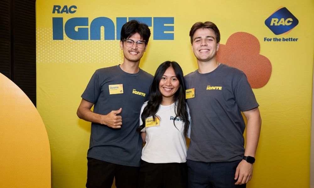 2025 LP second place winners Maxvie, Jacob and Ka Wei