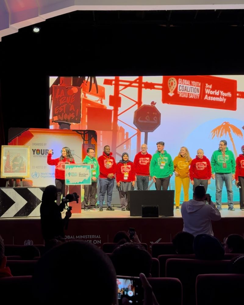 Stage at the World Youth Assembly in Morocco