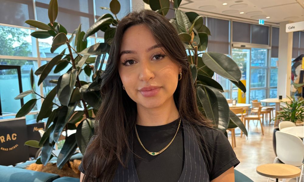 Image of Zoey, a graphic design student