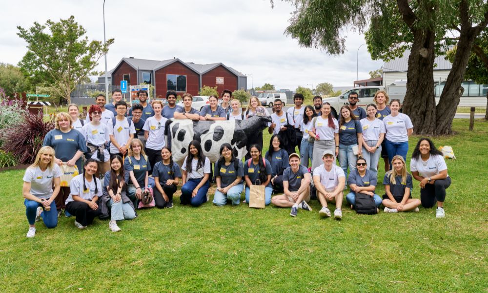 2025 Summer leadership program group photo