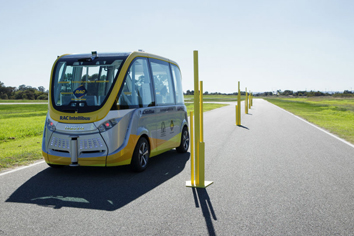 Intellibus trial on road