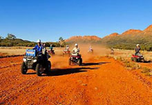 Quad biking