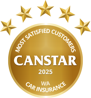 CANSTAR 2024 - Most Satisfied Customers - Car Insurer - WA