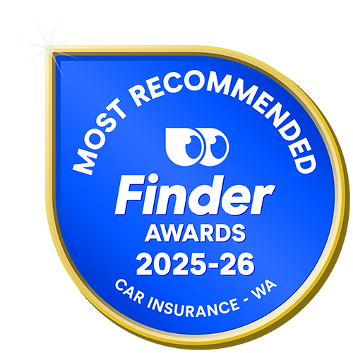 Finder Car Insurance Most recommended 25-26 badge