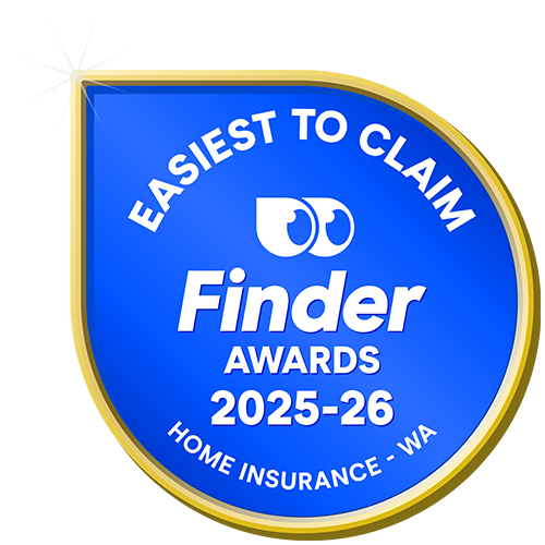 Finder Home Insurance Easiest claim 25-26 badge