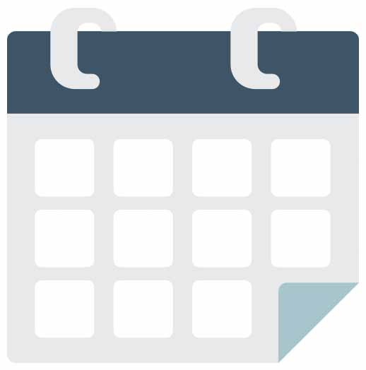 An illustration of a calendar