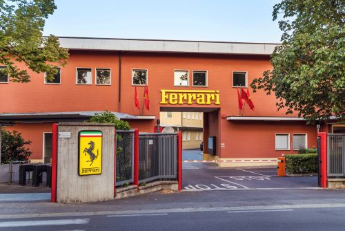 Ferrari Museum from outside. 