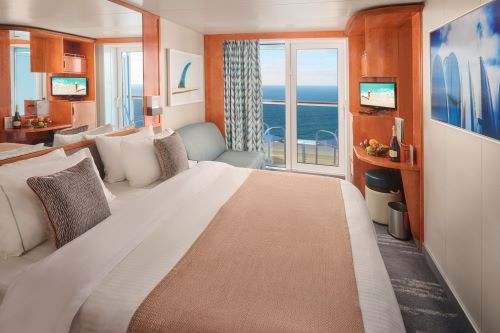 Interior of the balcony cabin