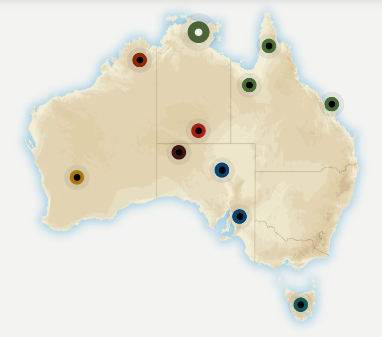 Outback Spirit Tours Map